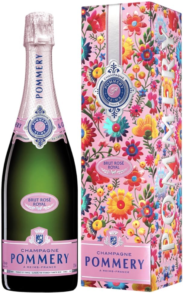 Pommery - Champagne Brut Rosé mit étui - 75 cl
