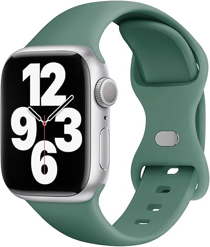 for Apple Watch Band, Silicone Band for Apple Watch Band 38mm 40mm 41mm 42mm 44mm 45mm 49mm, Compatible Apple Watch Series, Ultra, SE, 9876543 disponible en Yaxa Peru