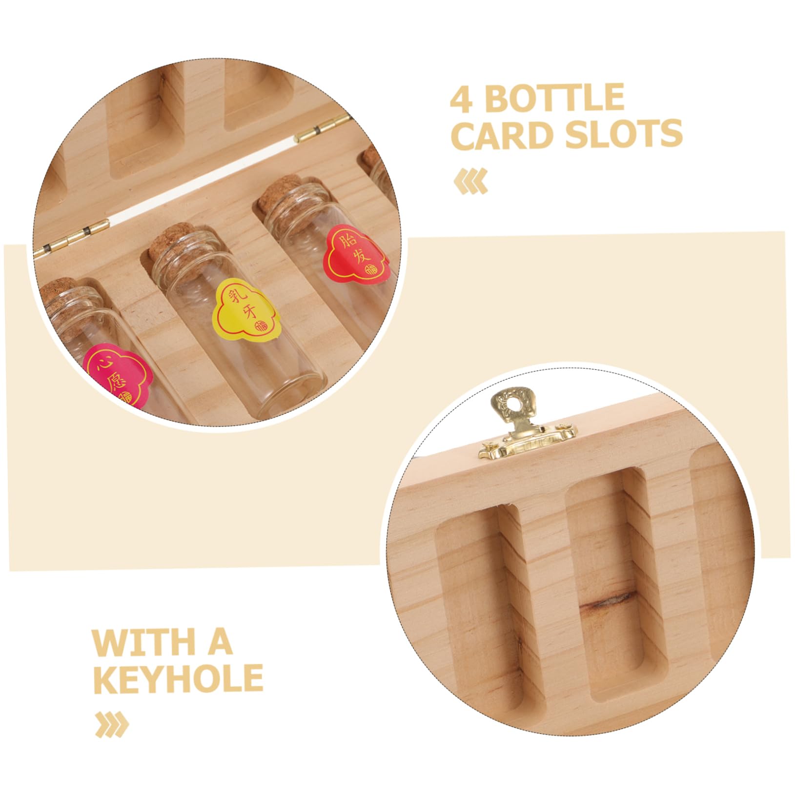 VICASKY 5juegos Caja De Recuerdo Para Niño Niña Organizador De Dientes y Cabello Fetal Recipiente De Colección Para Primer Diente Para De Cumpleaños y Navidad Personalizable Datos Del