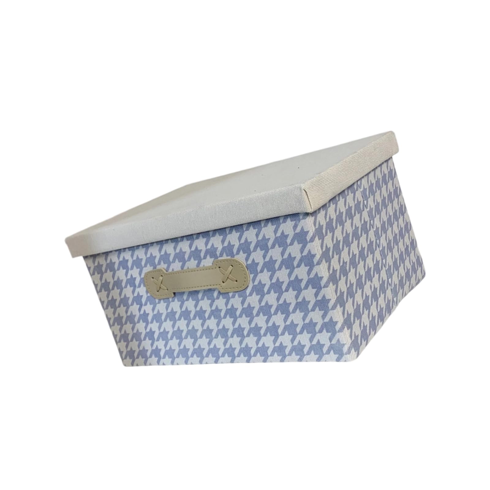 Decorative Fabric Storage Cubes With Lid Organizers Bin For Toy Towels Books Sturdy Structure Foldable Fabric Storage Bin