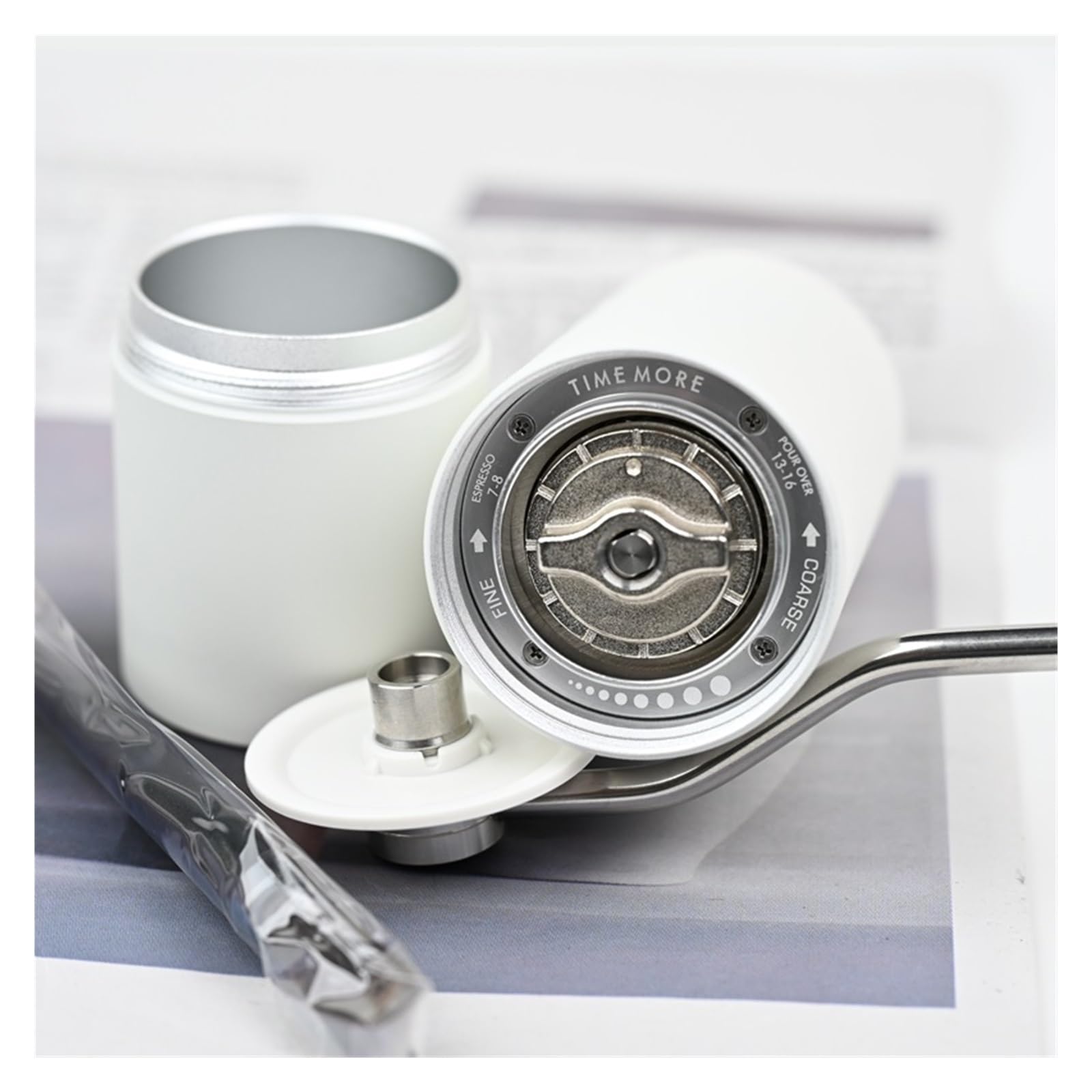 Compatibile con il macinacaffè manuale C3 portatile for versare sopra l'espresso S2C bava interna doppio cuscinetto
