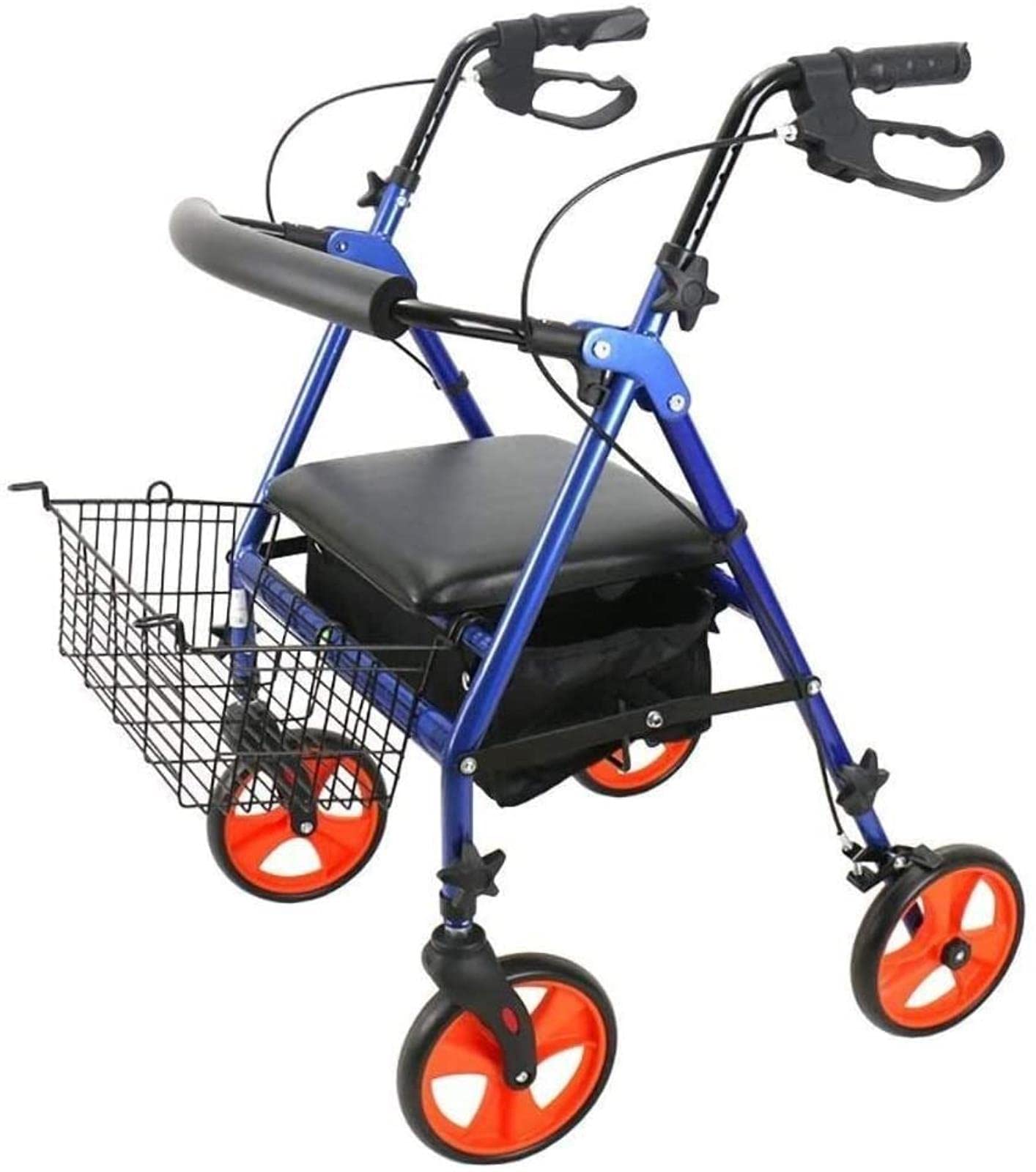 Rollator Walker Chodzik dla seniorów Rollator Lekki Rollator Chodzik transportowy z siedziskiem Osoby starsze Chodzik Sprzęt rehabilitacyjny Wzrost Tęsknota za Comfortable anniversary