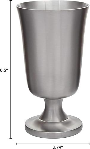 Miniatura 7 de Wentworth Pewter - Taza medieval para tostar, cáliz de peltre