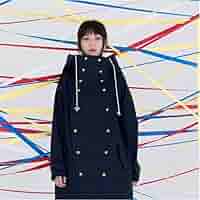 ネイビーhazama エンペラーパーカー　18SS ネイビーhazama エンペラーパーカー18SS
