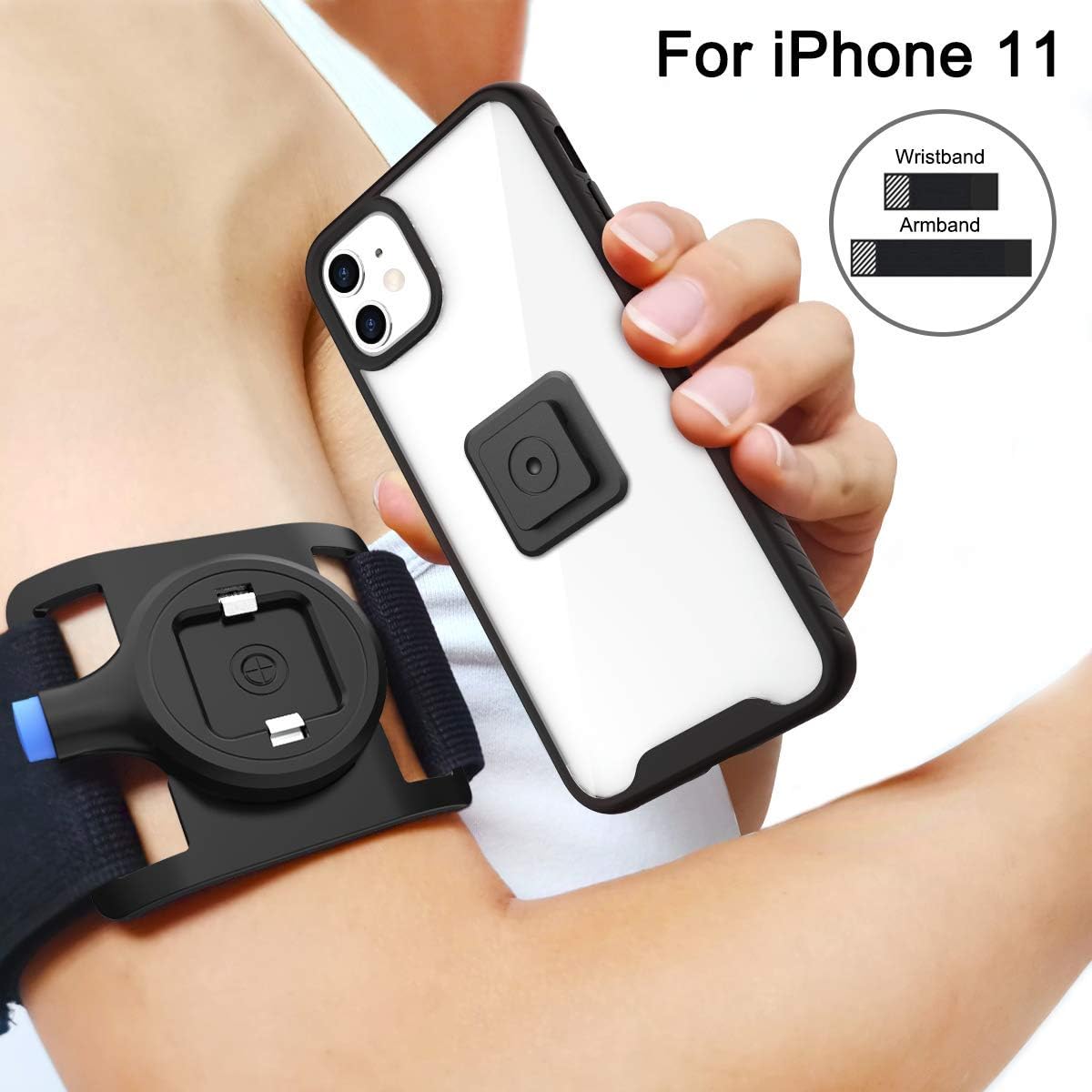 fascia da braccio per iphone x nike