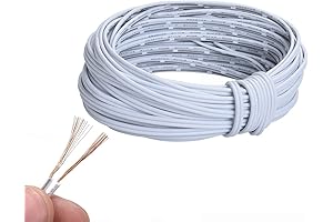 20m(66ft) 22/2 Low Voltage Wire for LED Strip Lights