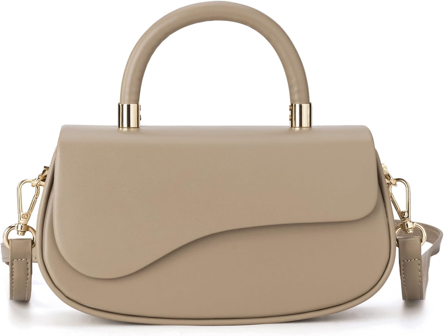 Milan Chiva Small Elegant Top Handle Purses for Women Mini Handbags Cute Crossbody Purse