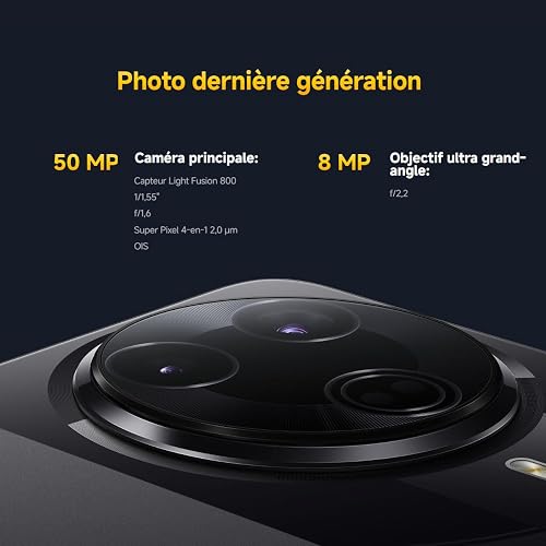 POCO F7 Ultra Smartphone, 12+256, Yellow, 5300mAh Battery, 120W HyperCharge, Xiaomi HyperAI - 7