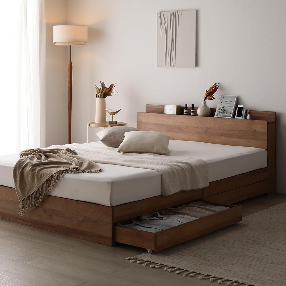 Amazon.co.jp: RASIK(ラシク): ┗収納付きベッド