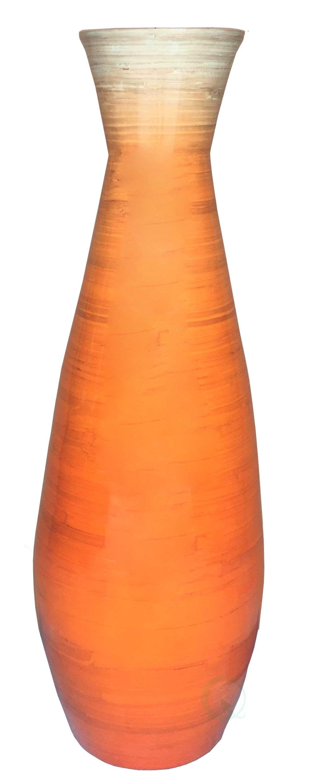 Orange Floor Vases Decor For You