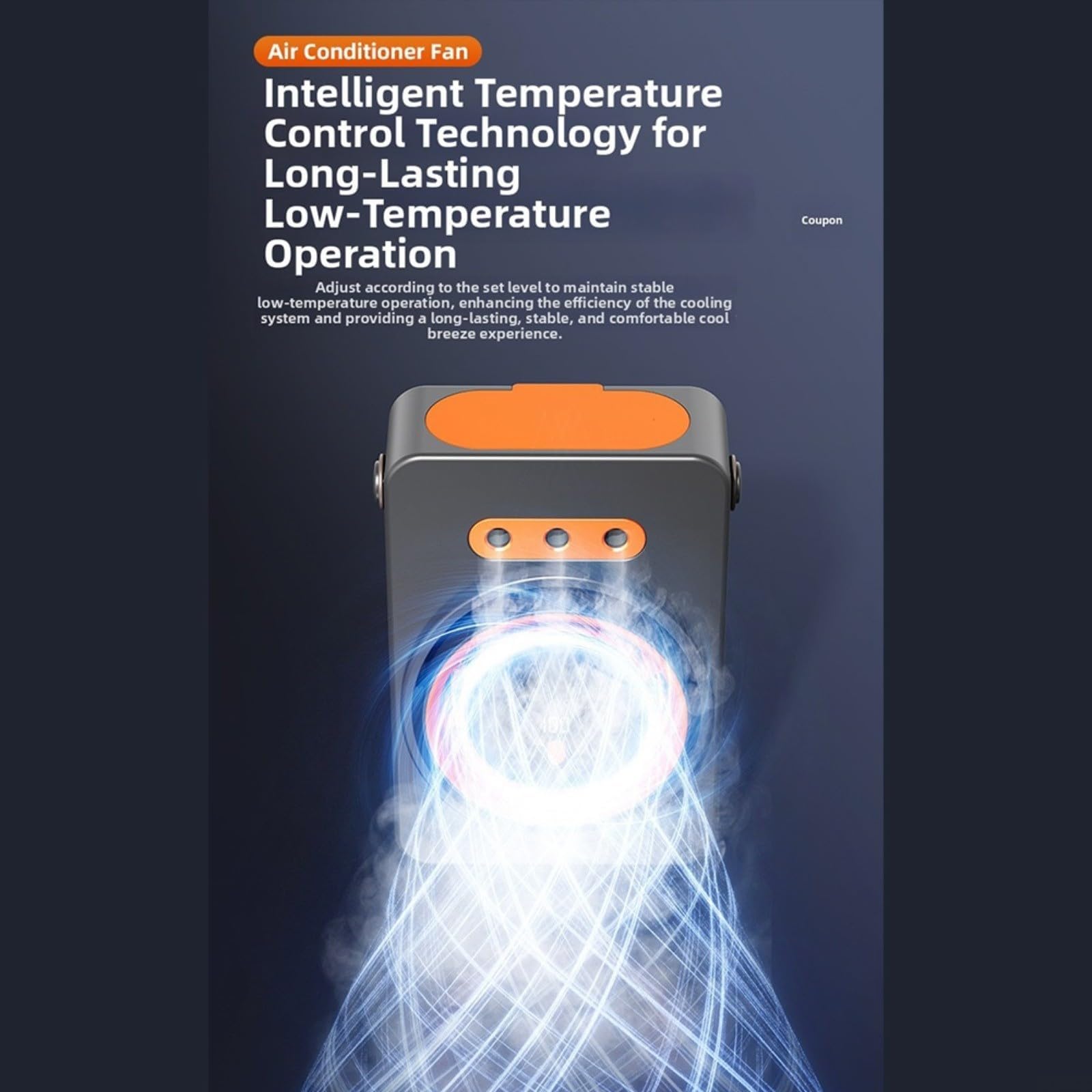 Przenośny mini klimatyzator powietrza ze 100 Adjuble, zbiornik na wodę 160 ml, energooszczędny 4,5 W, konstrukcja kaktowa do użytku domowego i biurowego (szary)