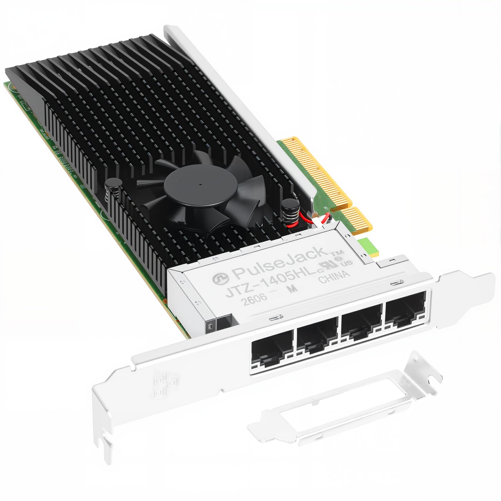 Amazon | Vogzone X710-T4 10GbE PCIe 3.0 x8 NIC、Quad RJ45 10GBASE