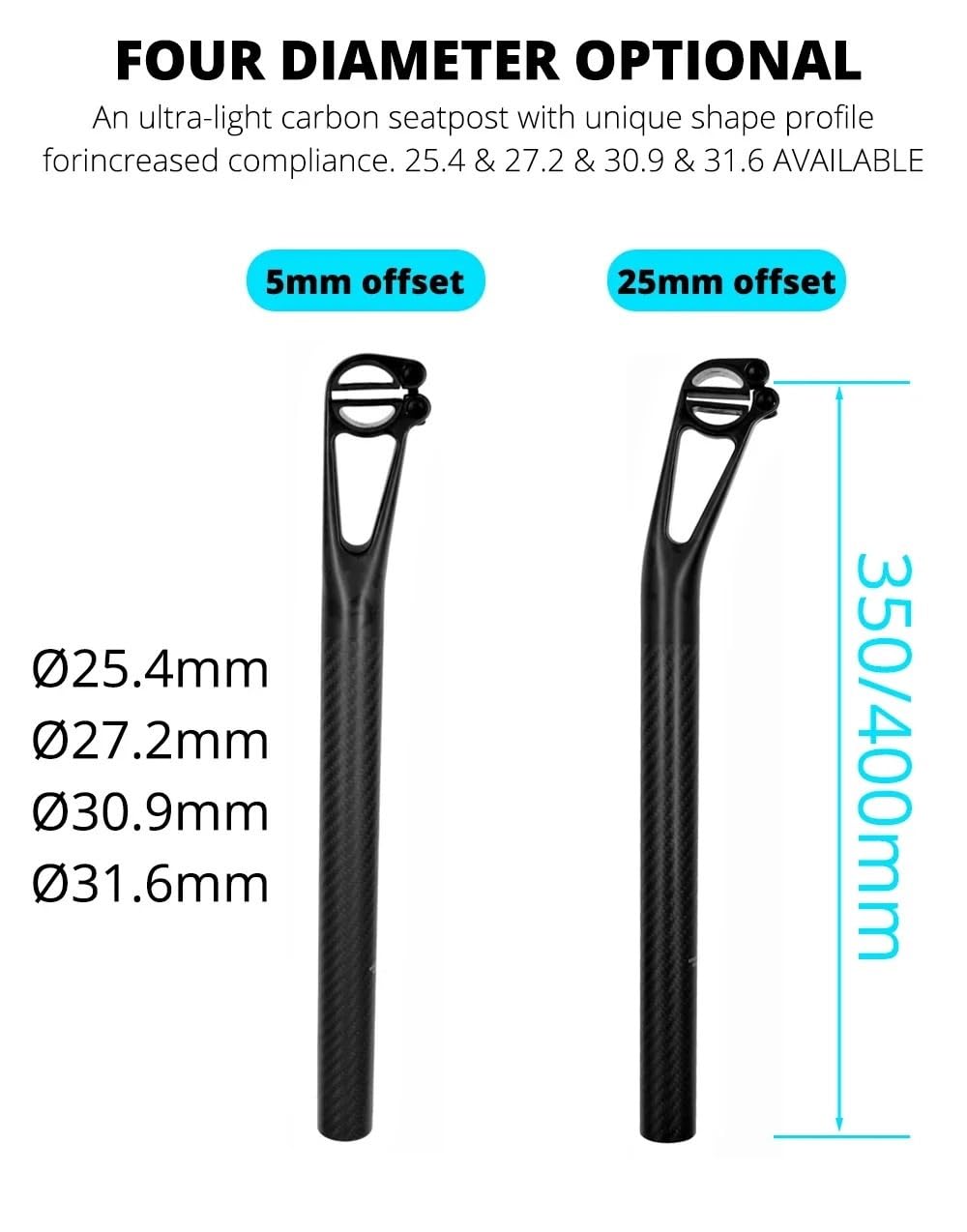 Tige de Selle vélo pour ULLICYC VTT Route siège Tube pièce de vélo Suspension Tige De