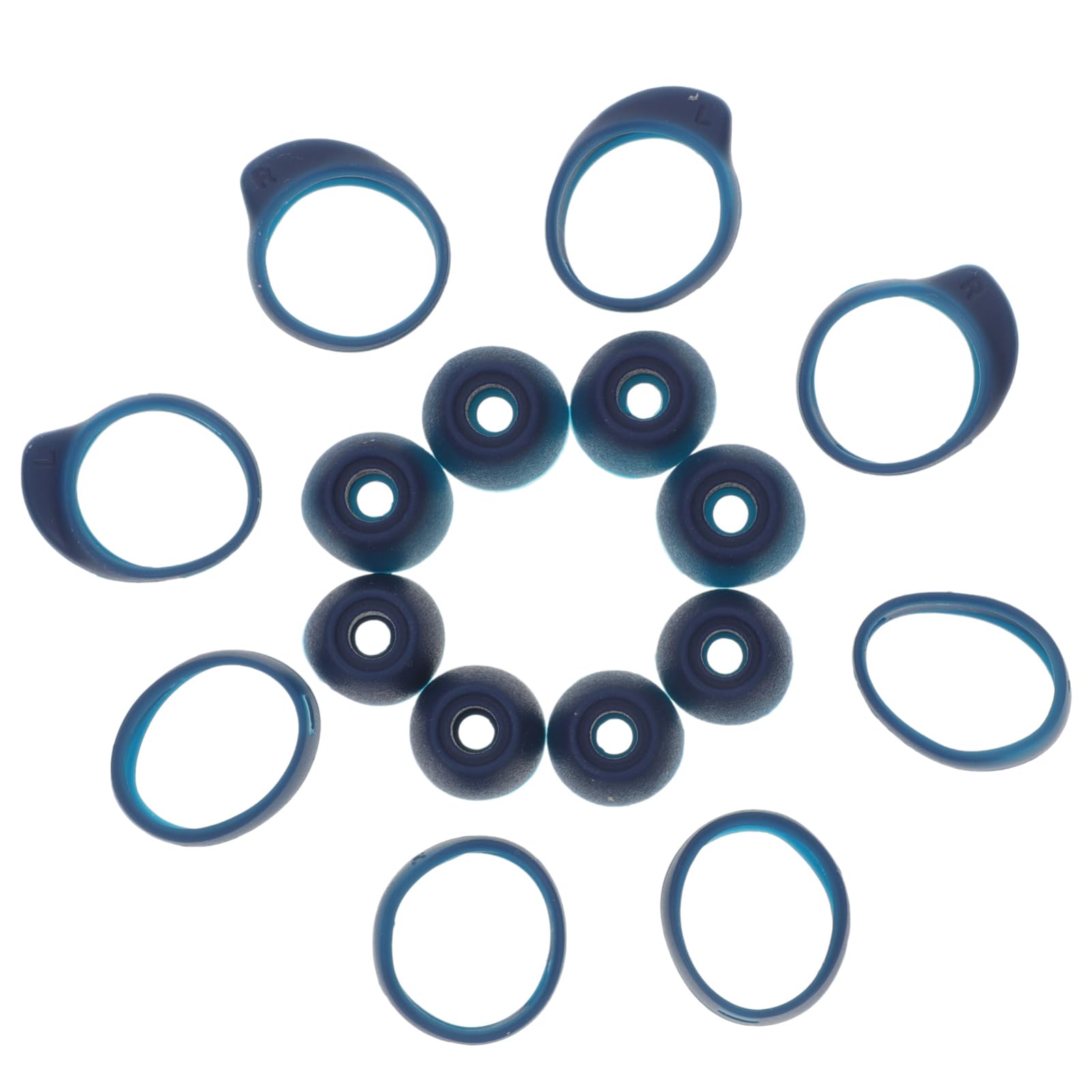 Totority 16pcs Earphone Protective Plugs for Buds Headset Covers Earbuds Tips Headset Accessory Set
