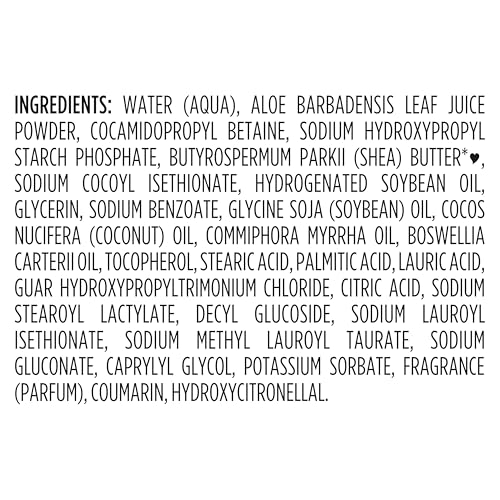 SheaMoisture Raw Shea Butter Body Wash Moisturize and Restore Deeply Moisturizing body wash for 24H Visible Moisture for Healthy, Glowing Skin 18 oz