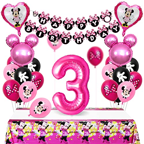 Siphus Decorazioni Compleanno Bambina, Compleanno 3 Anni Bambino,...