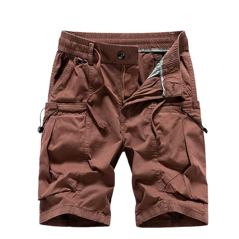 Short cargo souple homme pour les randonnées et loisirs d'été