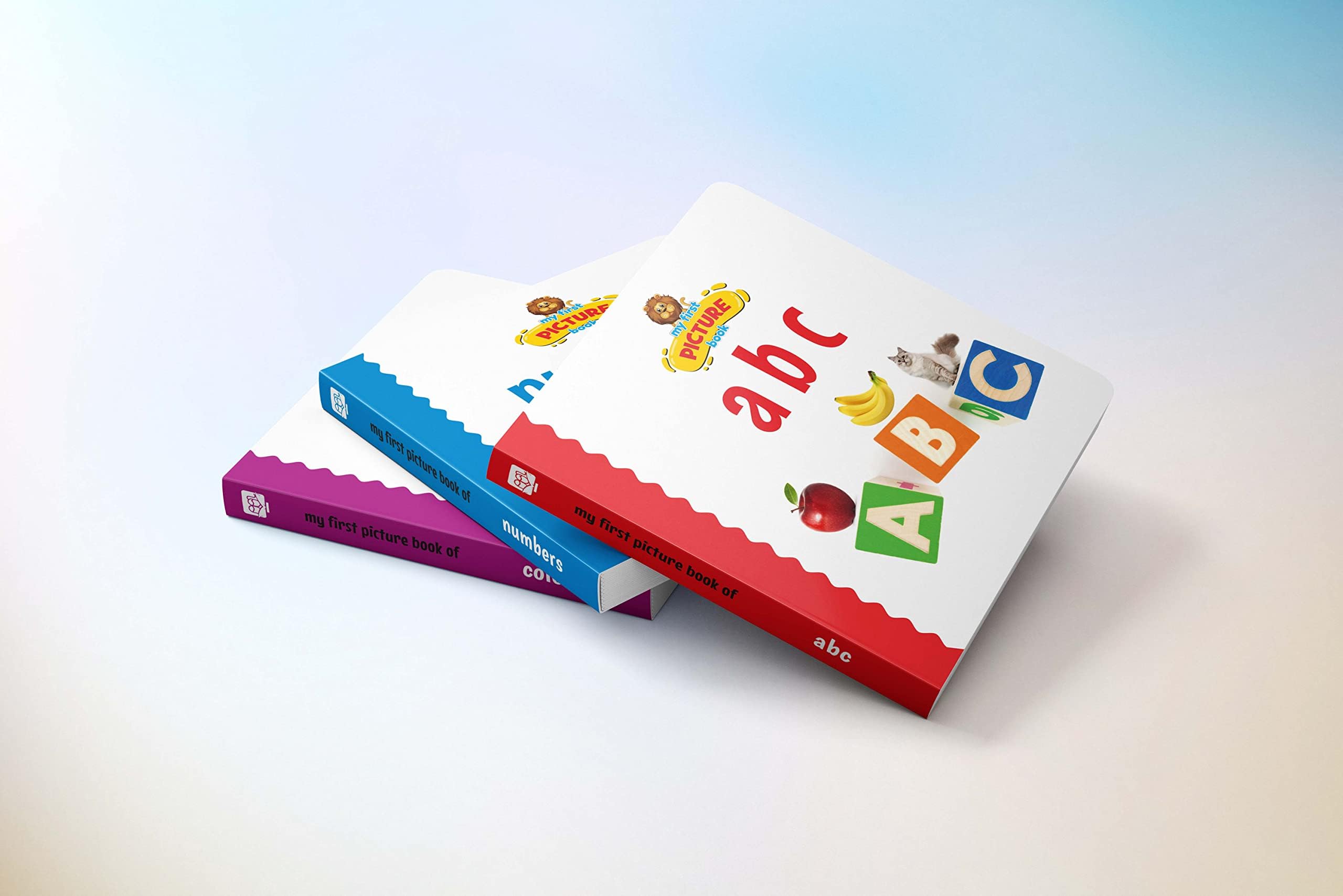 Early Learning My First Picture Book Mini Set - 3 Pack - ABC, Numbers, Colors - 66 Pages [Board book] Future Intelligence Books [Board book] Future Intelligence Books [Board book] Future Intelligence Books