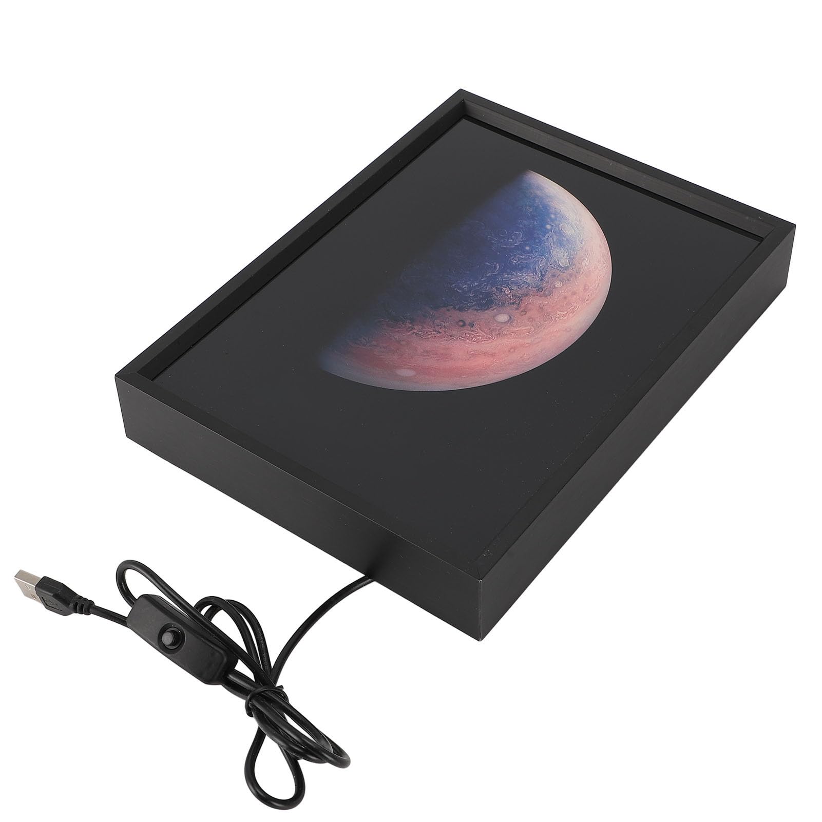 Lampka Nocna Bluetooth o Mocy 3 W, ze świecącym Podświetleniem, Zasilana Przez USB, ze Stopu Aluminium, Odpowiednia do Wystroju sypialni.