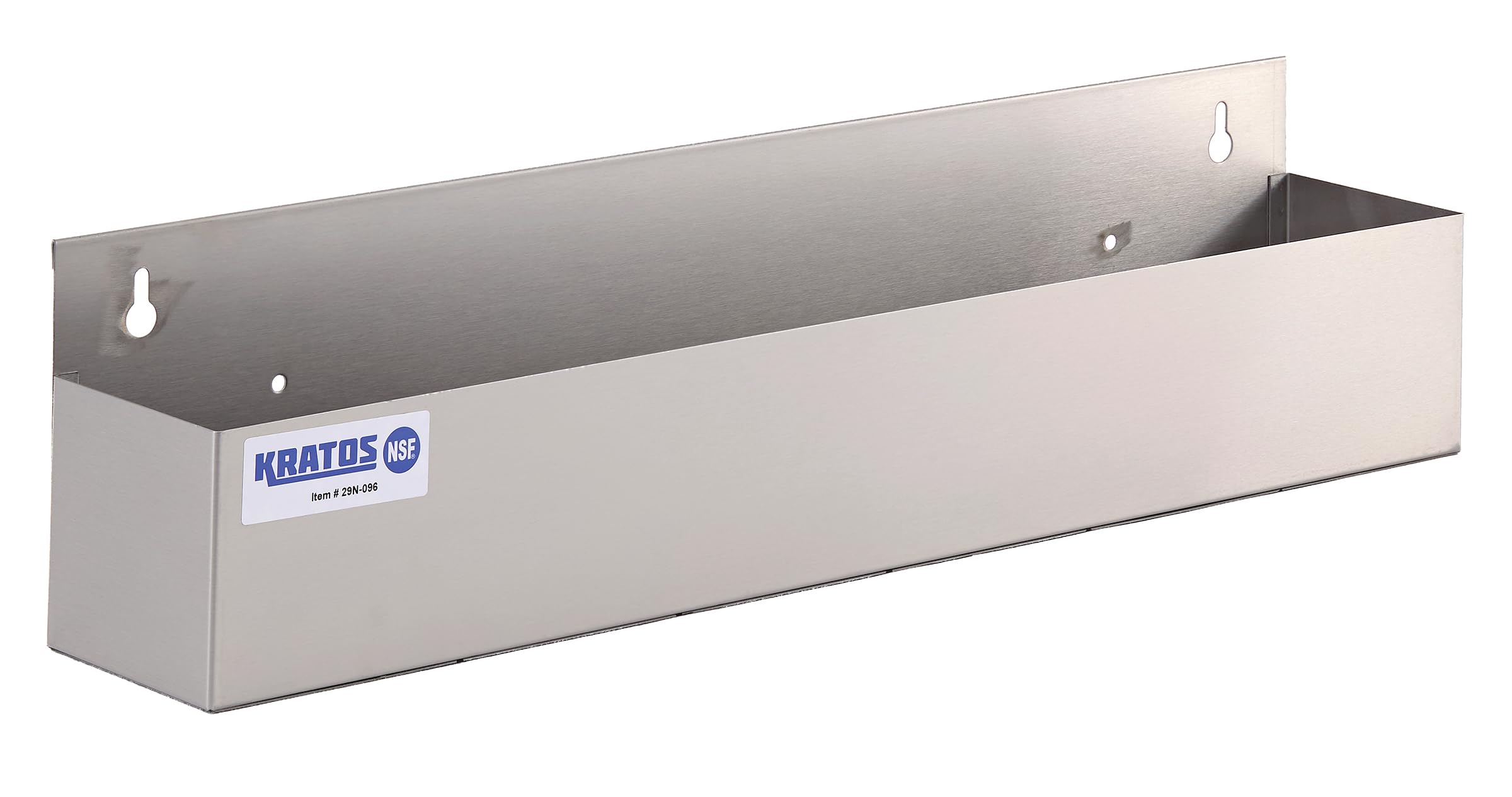 Kratos Commercial 32" Single-Tier Stainless Steel Speed Rail for Wine/Liquor/Spices (29N-098)