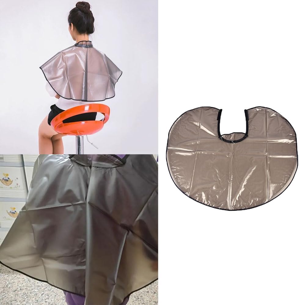 Waterproof Hair Dye Cape Comb-Out Smock Short Barber Cape Apron Makeup Capes for Hair Dye Shampoo Styling Hair Stylist Cream Bleach Permanent Hair Color Kit Maintenance Conditioner