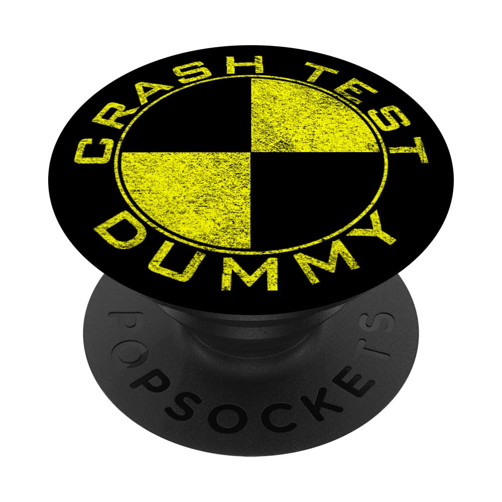 CRASH TEST DUMMY COSTUME PRETEND I'M A CRASH TEST DUMMY PopSockets Swappable PopGrip