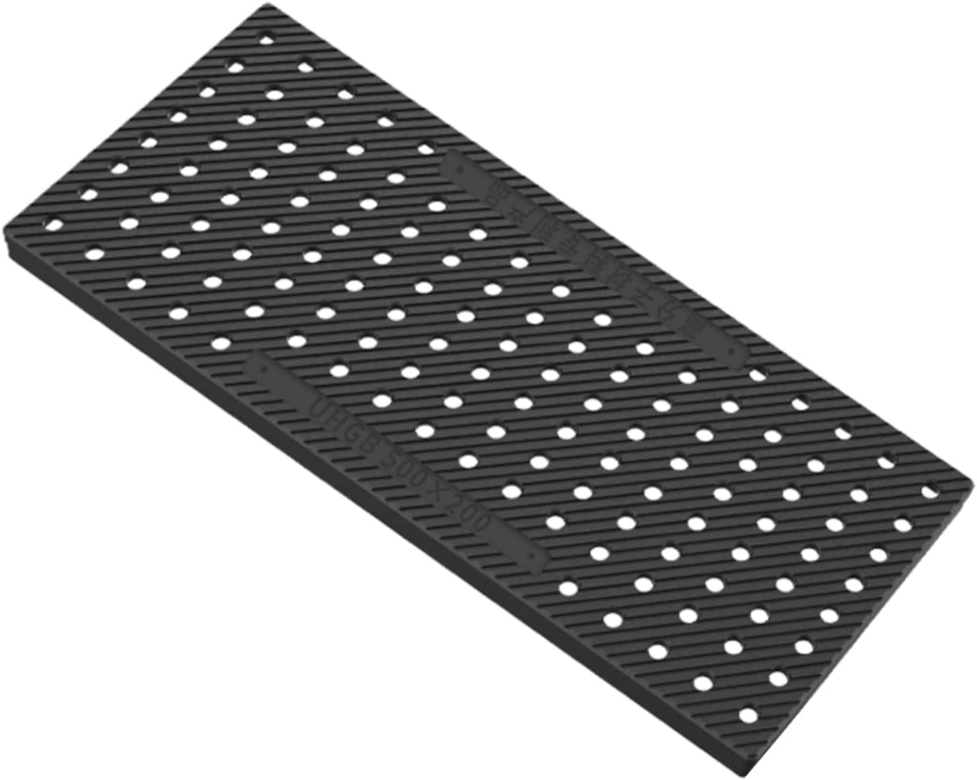 GYRAZXS drainage channel cover Outdoor Drainage Covers, Round Hole Sewer Covers, Floor Drainage Kit Covers, Kitchen Drainage Gutters Grates Storm Drain Channel(50x20x3cm/19.5x7.8x1.17in)