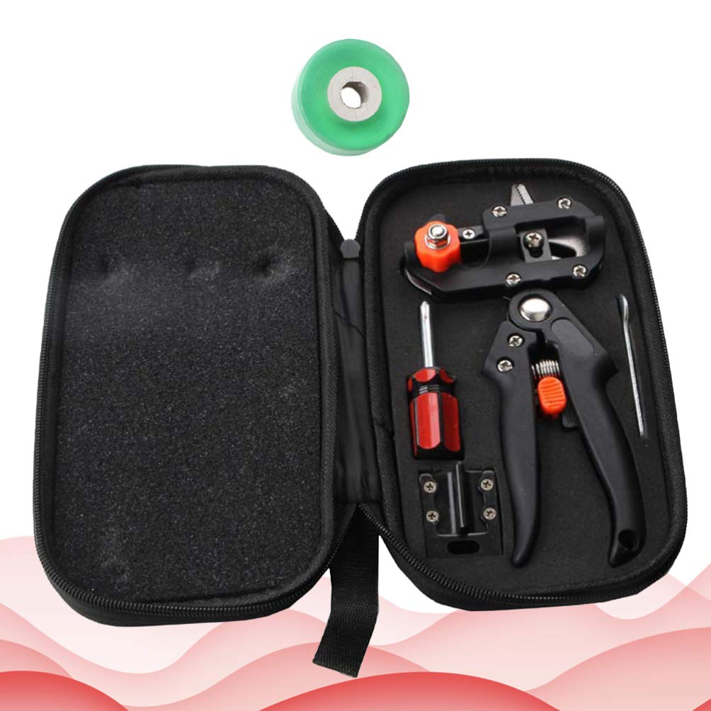 Cabilock 1ensemble Kit Outils De Jardinage Professionnel Pour Ensemble De Sécateurs Et Couteaux à Greffer Avec Noir Et Lame De Outils De Pour Fruitiers