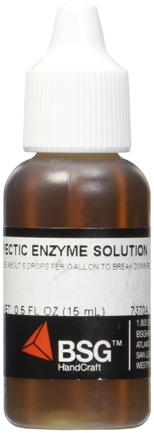 Liquid Pectic Enzyme 0.5 oz Multi Enzymes Supplement