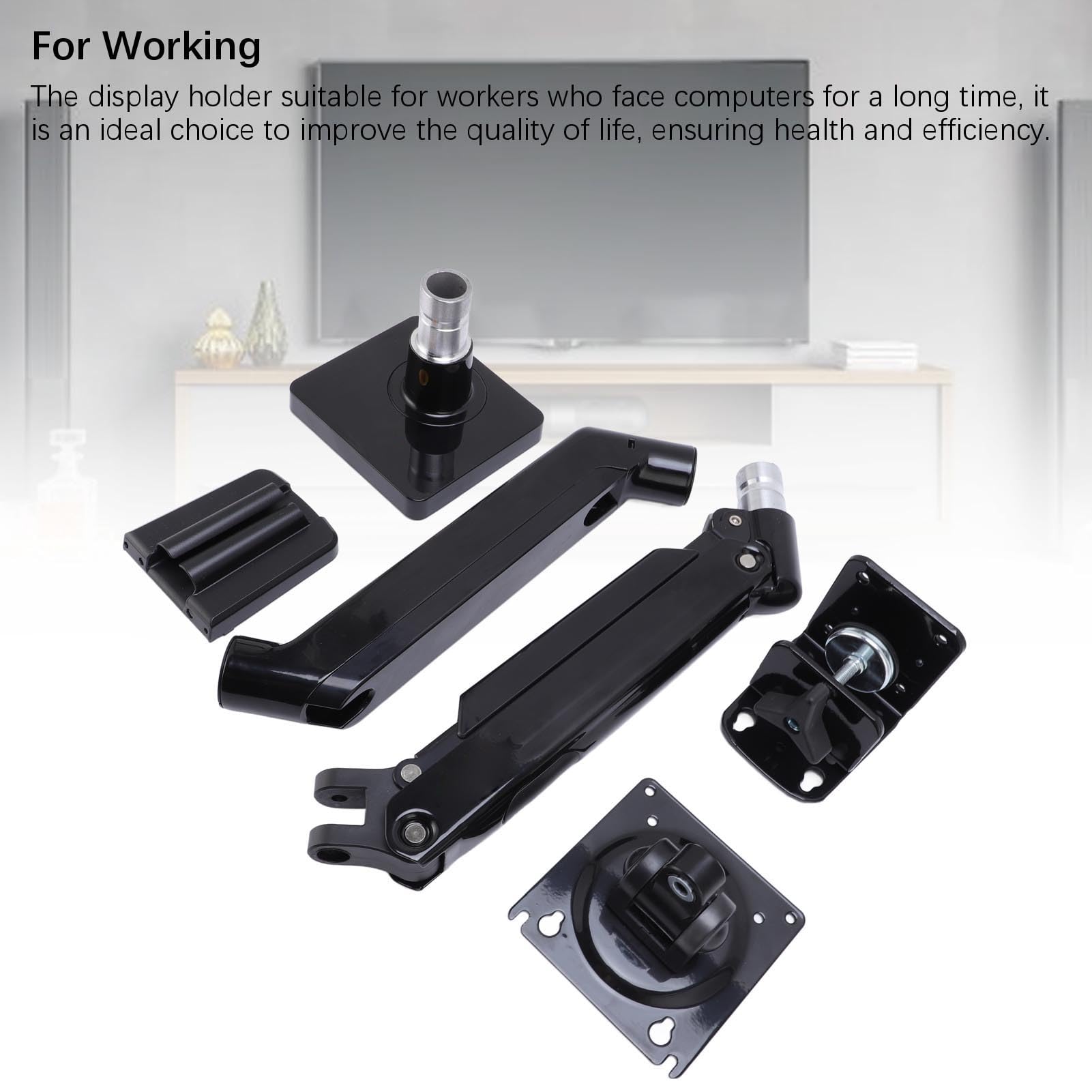 Annadue Supporto da Scrivania con Braccio per Display, Supporto per