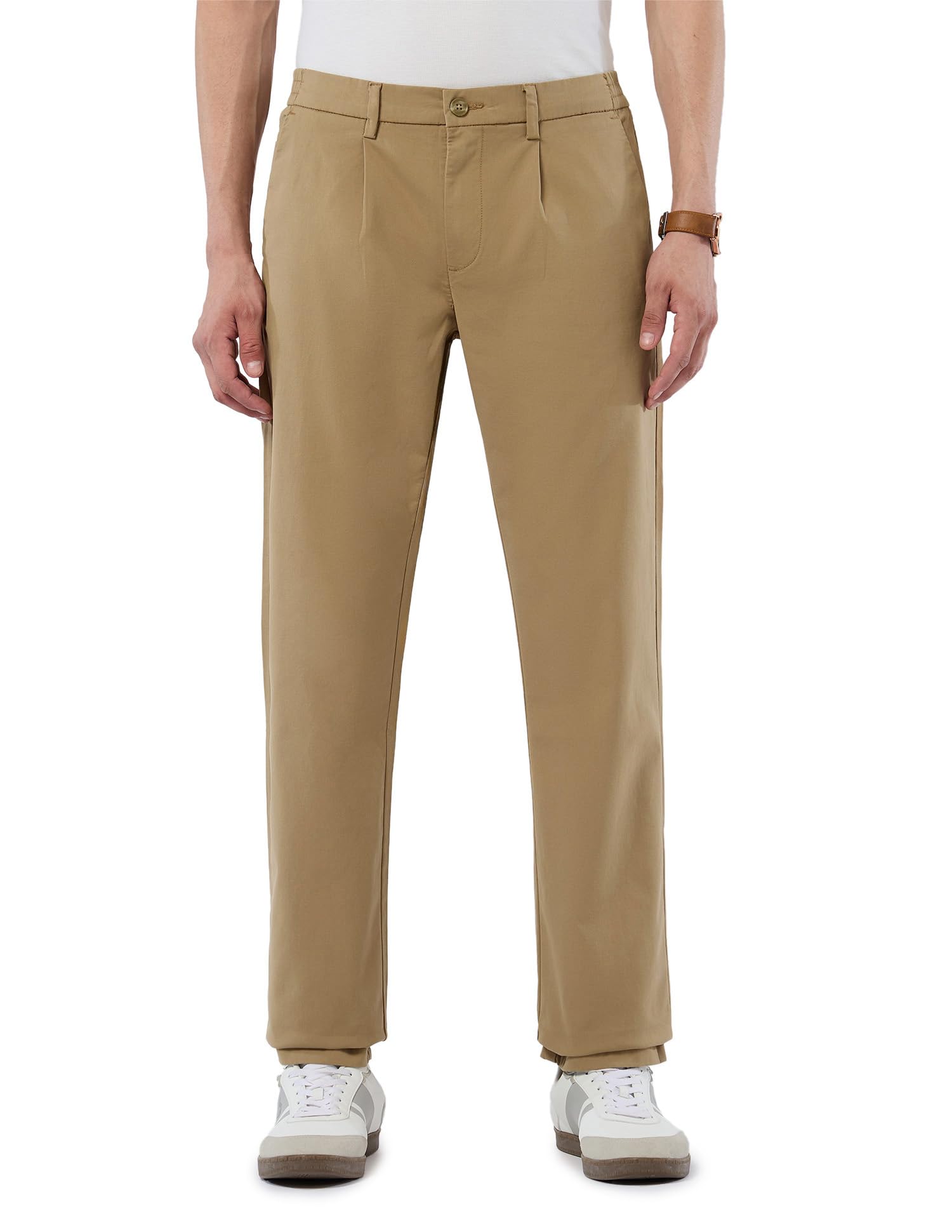u.s. polo assn. U.S.Polo ASSN. Men's Slim Casual Pants (USTRO159R_Khaki-picture-29
