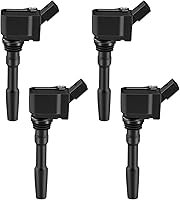 Vista 11 de BDFHYK Paquete de bobina de encendido UF716 y bujías de iridio LFER7BHX compatibles con Audi A3 A4 A5 A6 Q5 Q7 S3 S4 TT Volkswagen Beetle Golf