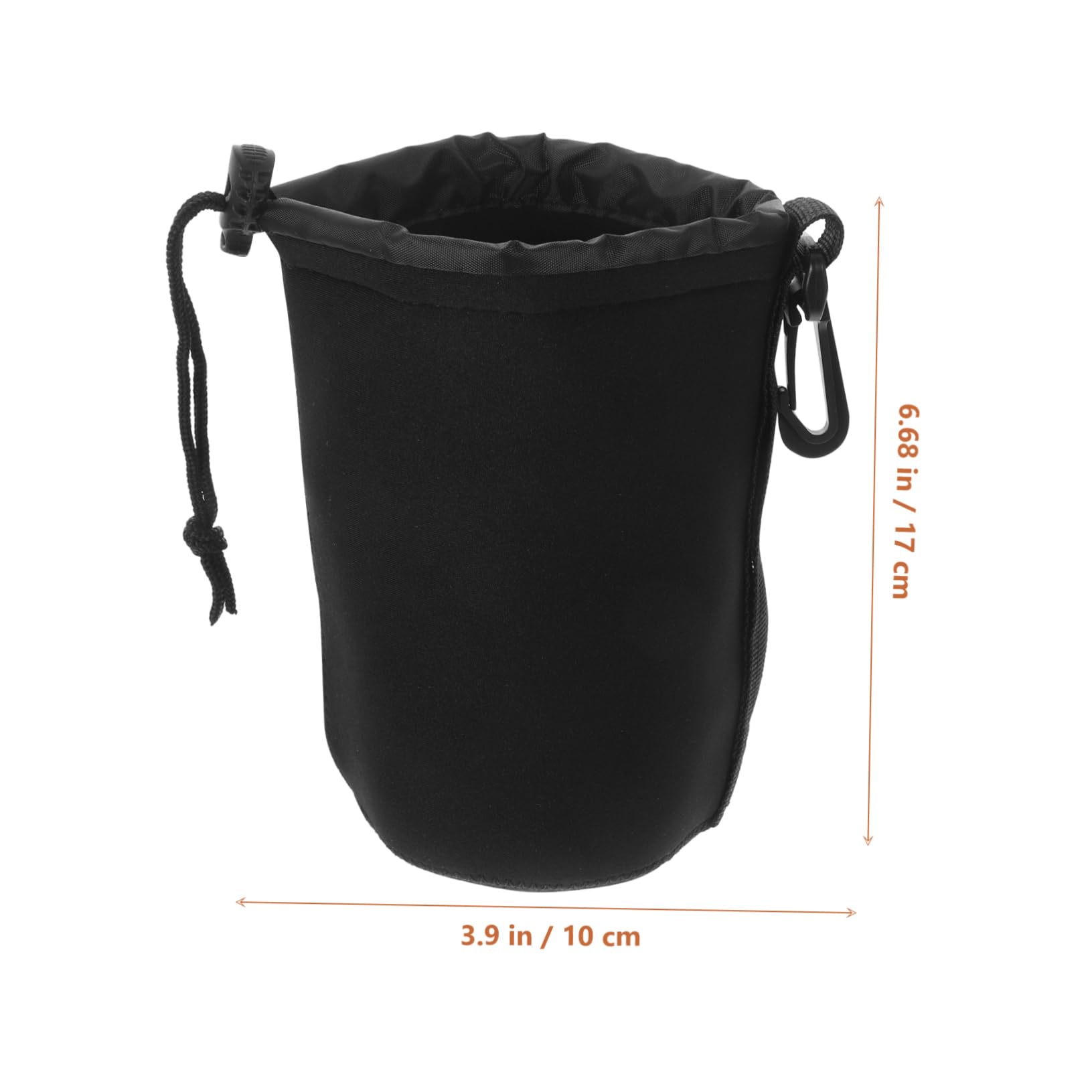 Happyyami Camera Lens Pouch Waterproof Bag for Lens Protection Portable Travel Case