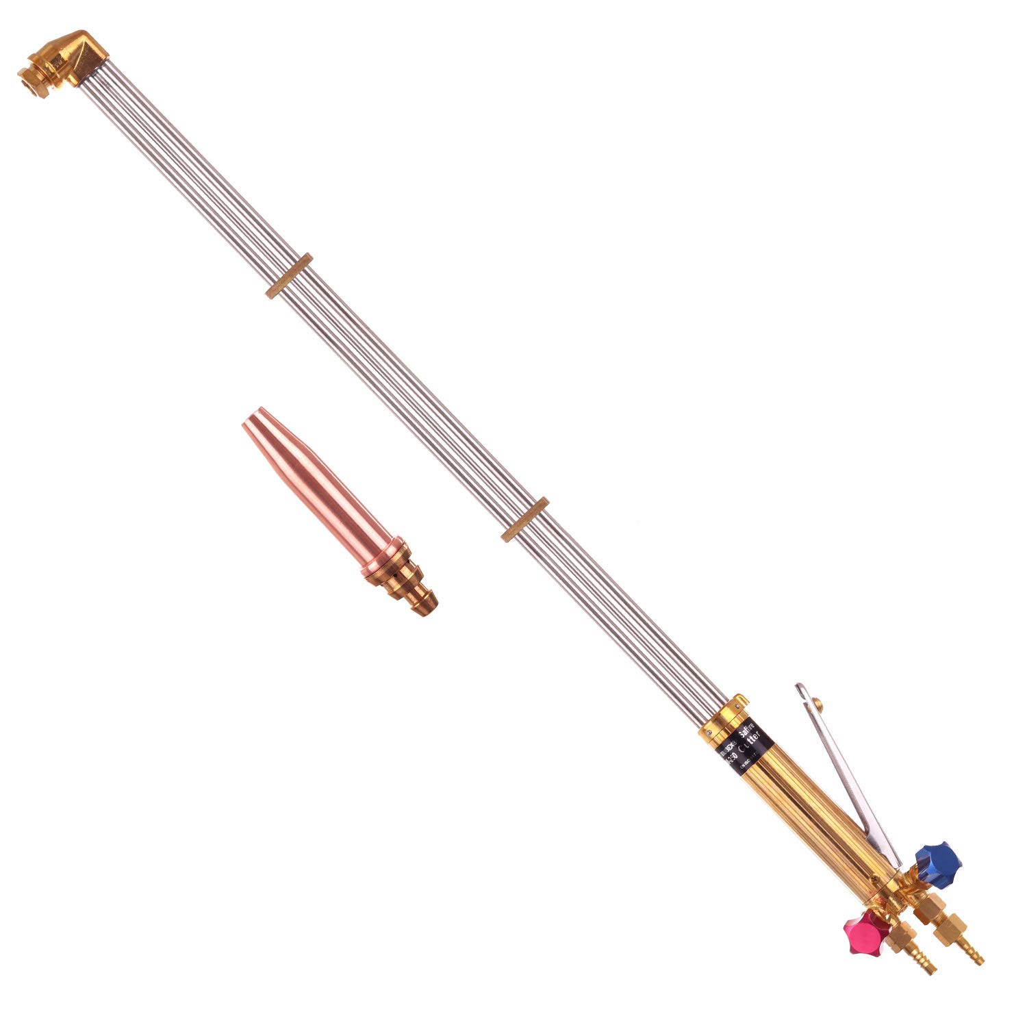Torcia da taglio MM-250 900 mm 90 cm per gas propano ossigeno con ugello PNME 3/64 10-25 mm