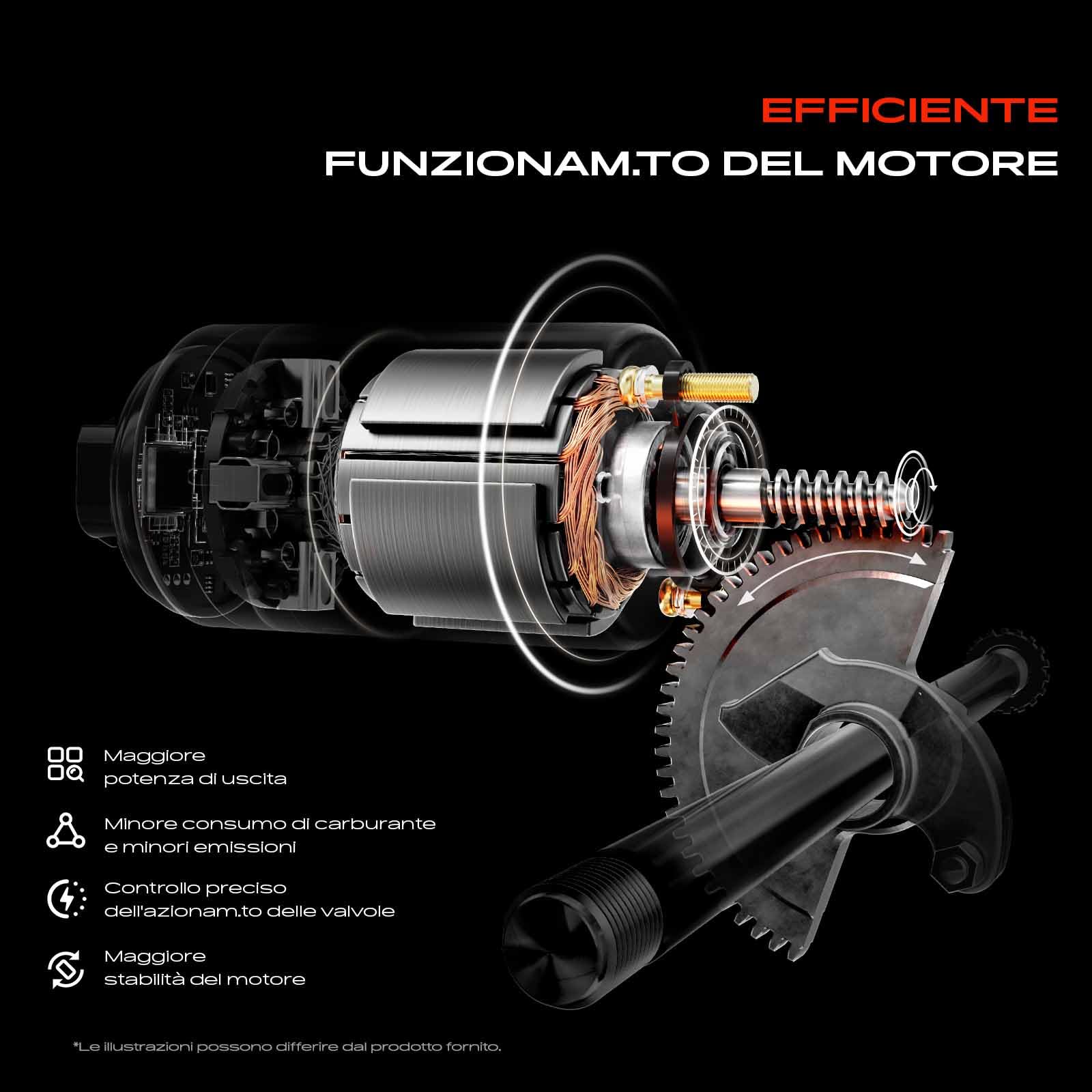 Frankberg Azionamento Albero eccentrico Benzina Compatibile con 207 CC WD 1.6L 207 WA WC 1.4L M.i.n.i R56 1.6L M.i.n.i Cabriolet R57 1.6L 207 SW WK 1.4L Replace# 11377533905