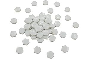DIY Mosaic Crafts Decoration Supplies: Unveil Endless Embellishment Possibilities with Hexagon Ceramic Mosaic Tiles