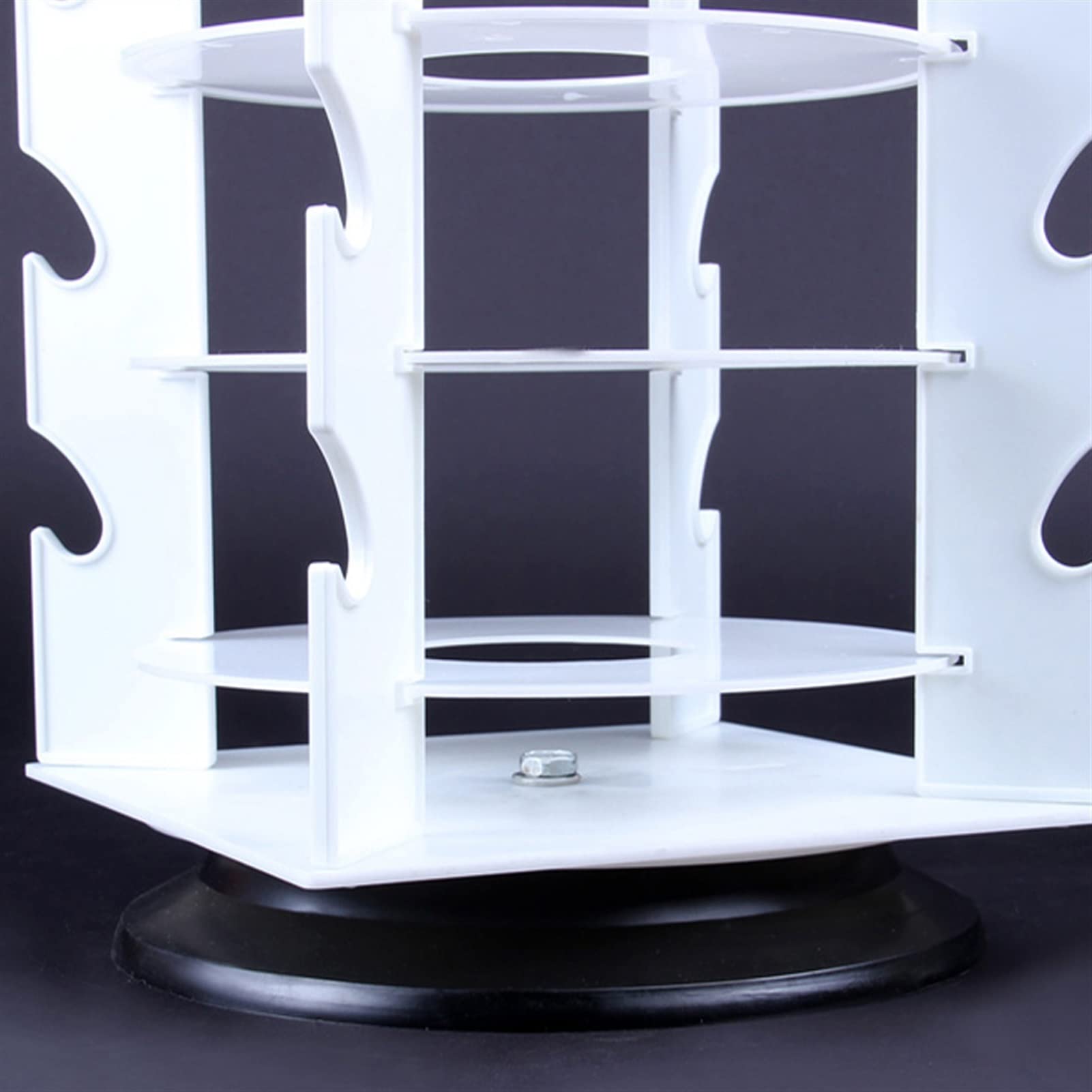 Occhiali Espositore Occhiali da Sole Portabicchieri for portabicchieri Show Display Stand Organizer, può Contenere 28 Paia di Bicchieri, Rotazione a 360 Gradi Portaocchiali