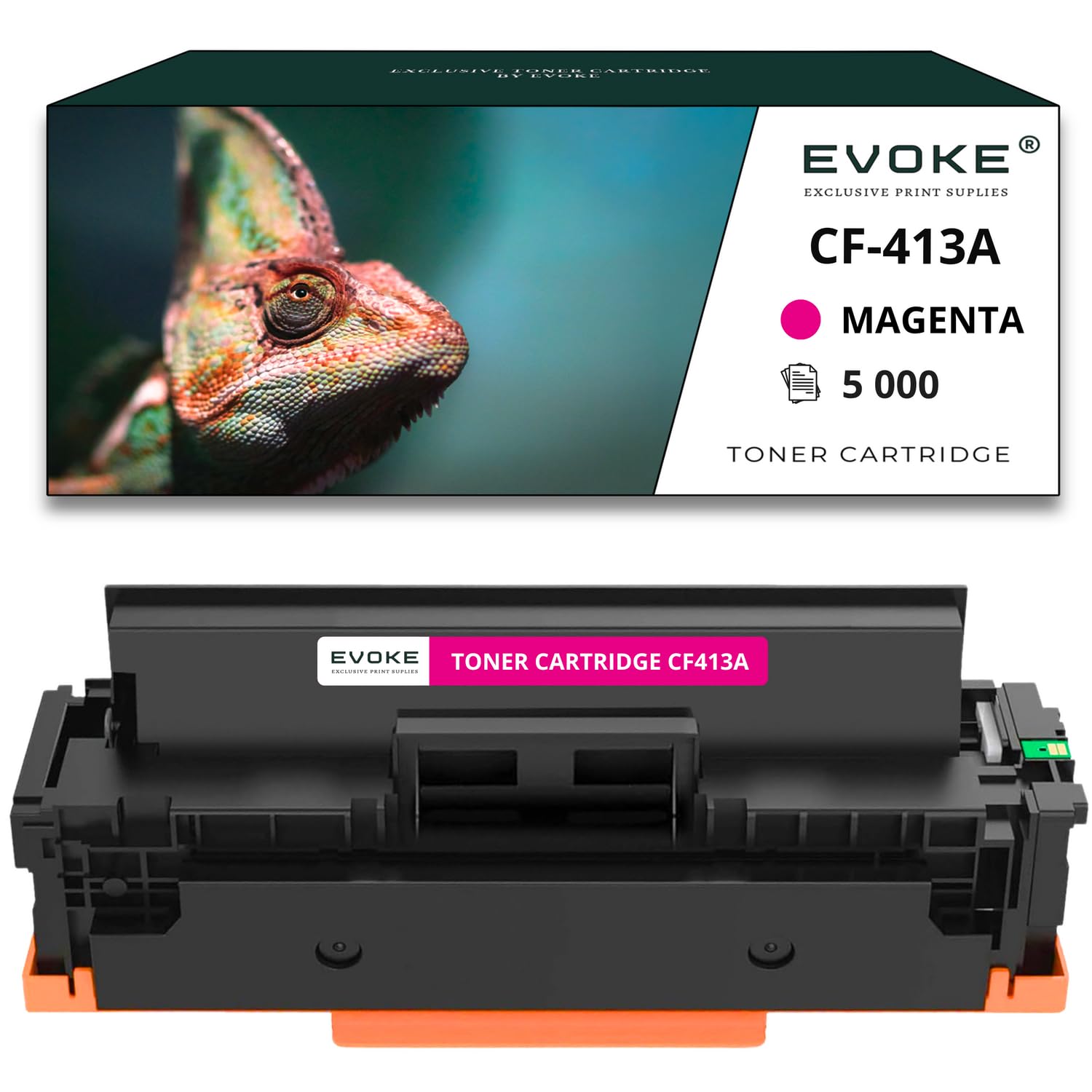 EVOKE CF380X CF381X CF382X CF383X Toner Kompatybilny z HP LASERJET M351a M375nw M451dn M475dn (Zestaw CMYK) 12800 Stron