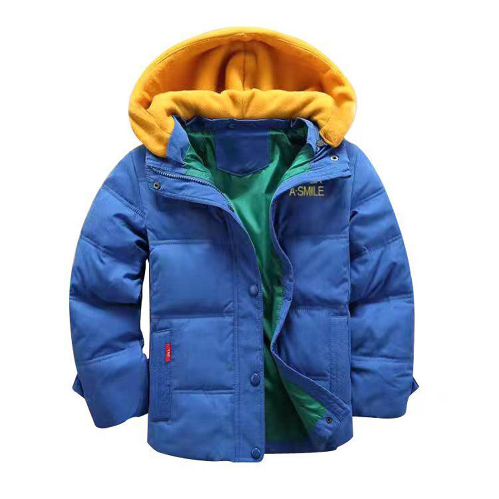 Generisch Neonati Bambini Bambino Ragazzi Inverno Caldo Manica Lunga Giacca Capispalla Cappotti Cappotti Staccabili Imbottiti