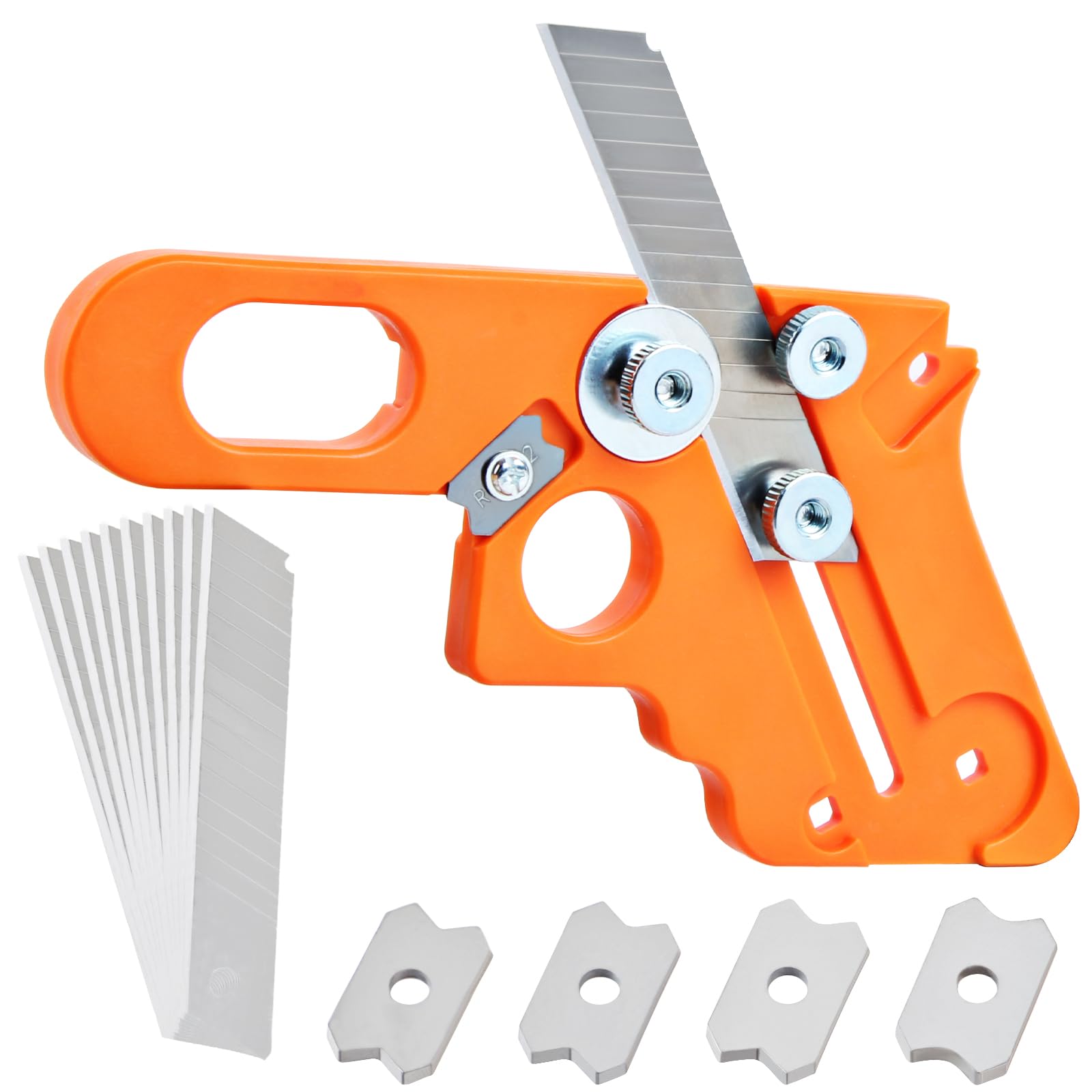 YUENTOEN Edge Banding Trimmer, Veneer Edge Cutter Tool with 10Pcs