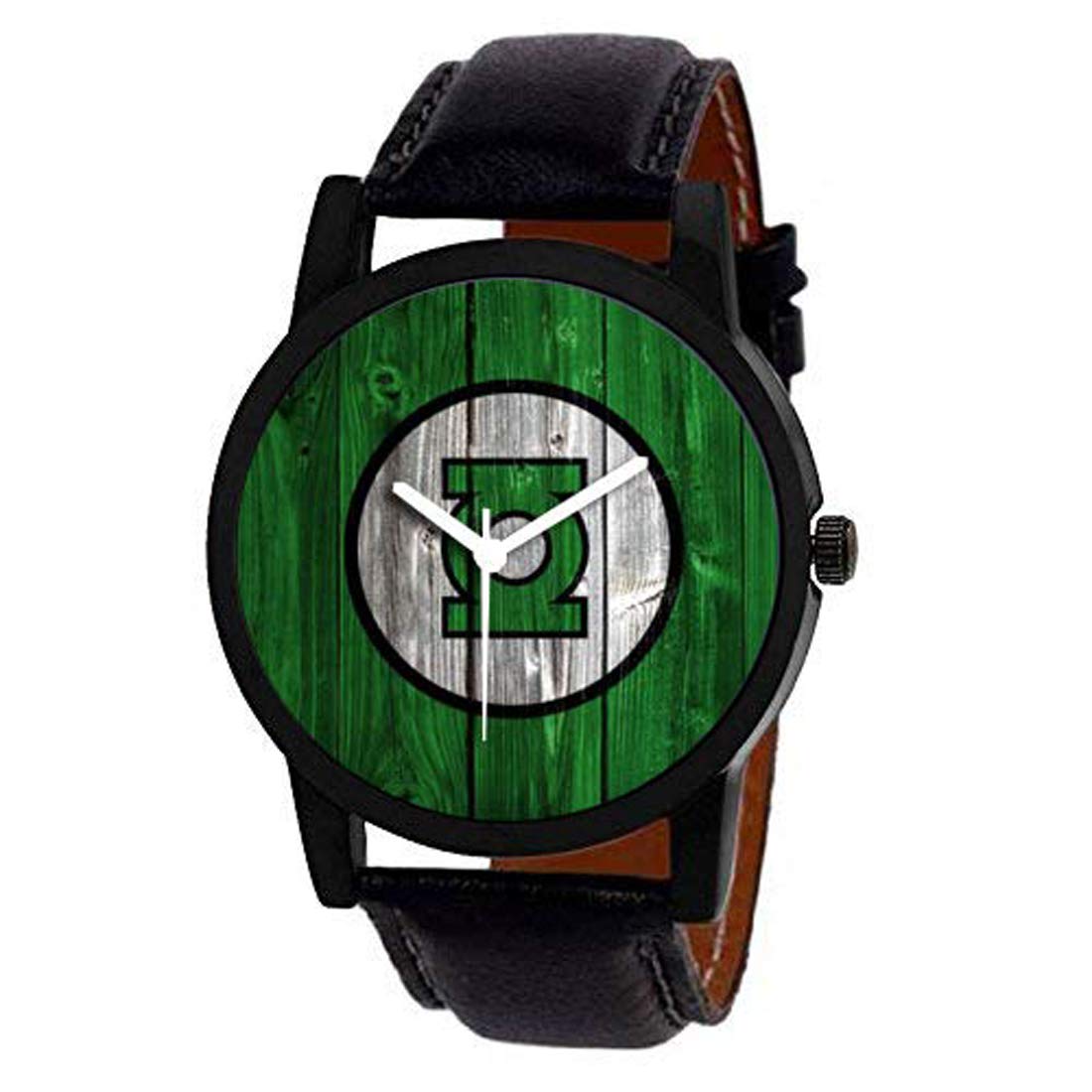 Jack Klein Black Trending Stylish Graphics Green Dial Fashion Analog Wrist Watch for Men & Boys (B07QNRHMM5) Amazon Price History, Amazon Price Tracker
