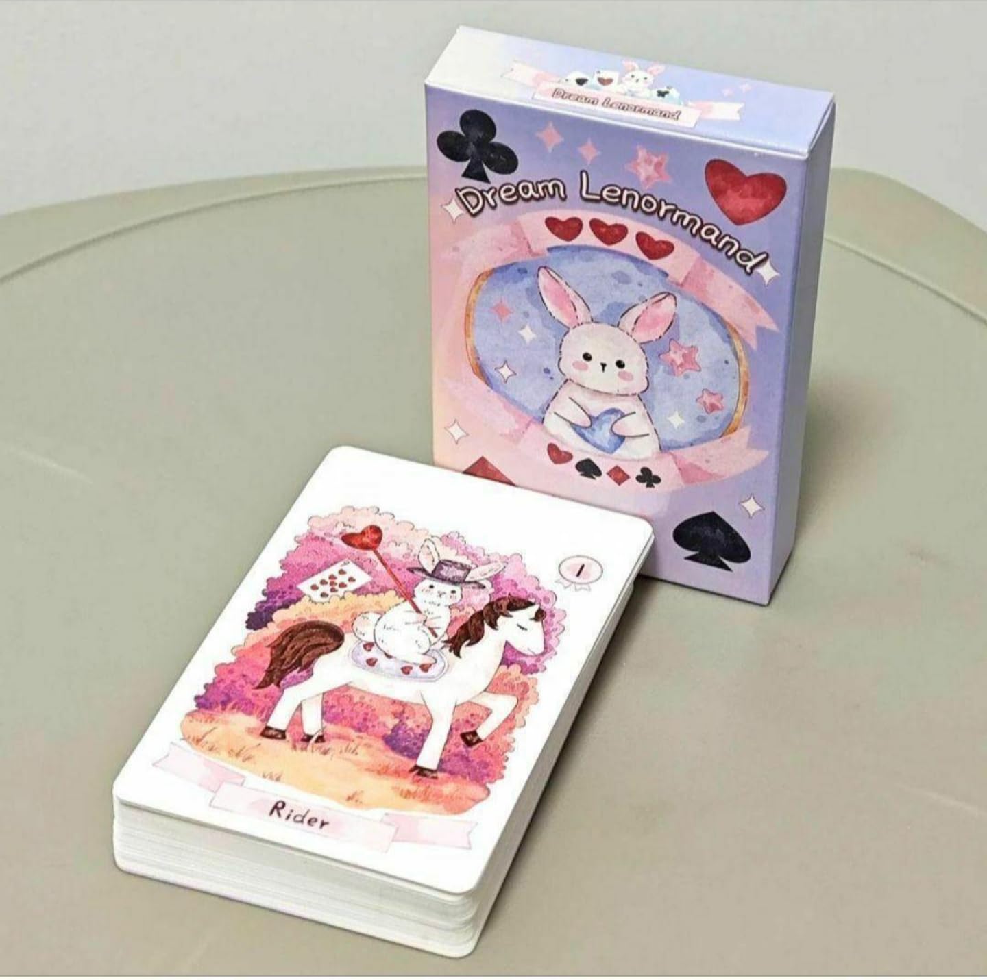【正規品ルノルマンカード】キュート＆カラフル✨カード53枚✨イースターのデッキ シェード オブスピリッツルノルマンカード (正規品・希少