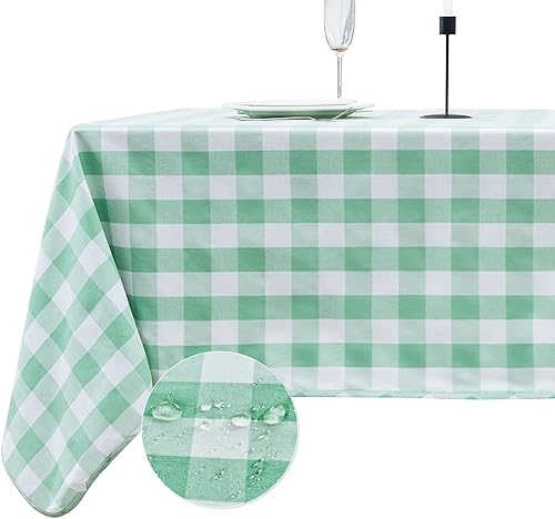 LUOLUO Mantel rectangular de lino sintético, lavable para comedor, fiestas, bodas, cocina, restaurantes (avena, 55 x 55) disponible en Yaxa Colombia