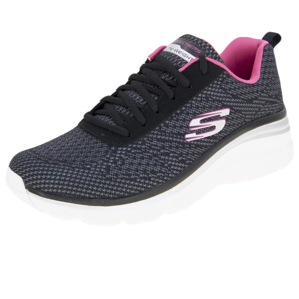 Skechers Scarpe Fashion Fit Bold Boundaries Grigio Scuro E Rosa 37