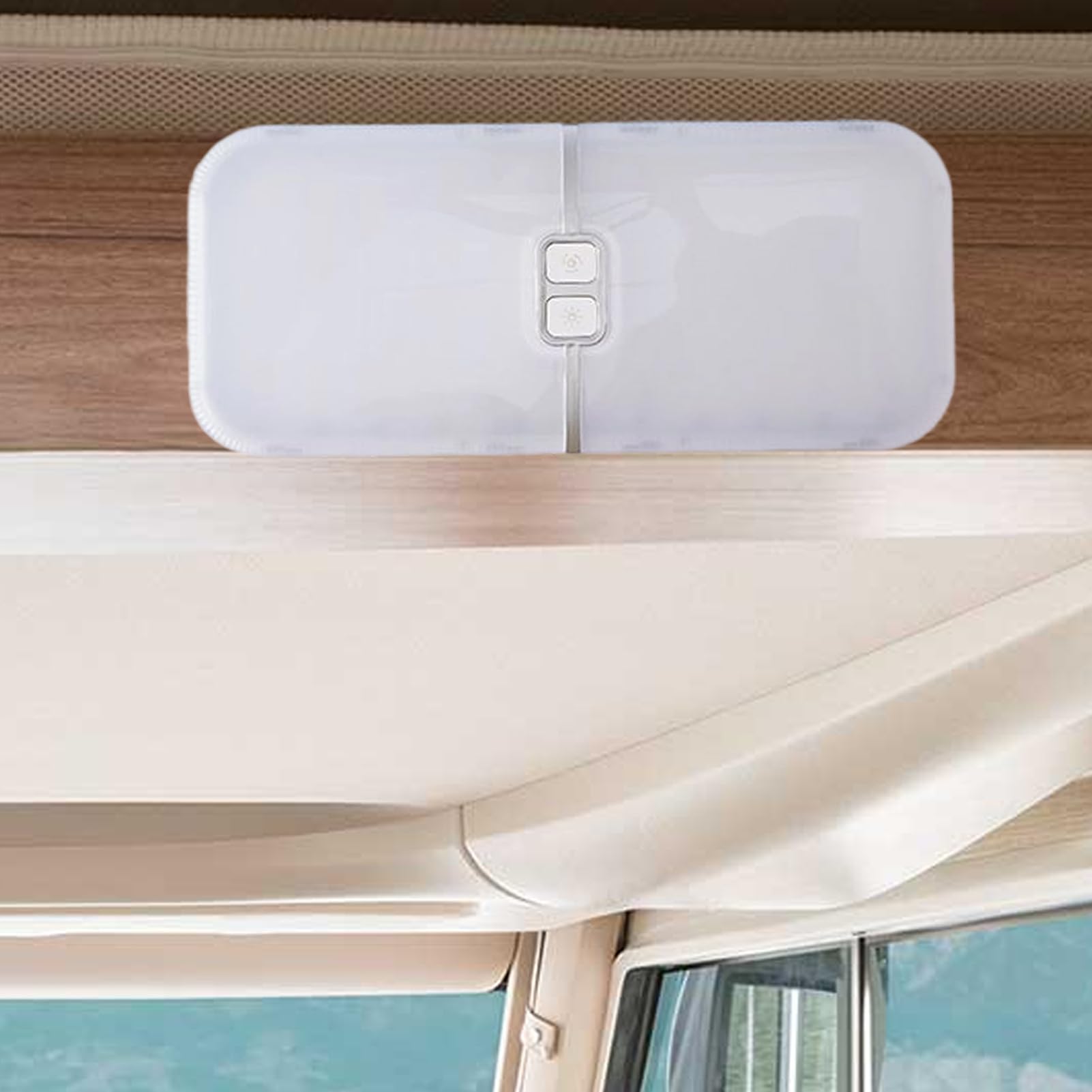 interne per campeggio - Plafoniera a LED per campeggio, auto, con luminosità regolabile, per lettura, relax, viaggi, campeggio, uscite familiari, lampada da 12 – 30 V per lettura rilassata