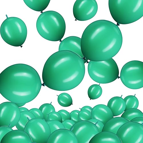 Meanplan 100 globos de enlace de enlace rápido de látex conectados para Halloween, día de Acción de Gracias, carnaval, boda, fiesta de decoración
