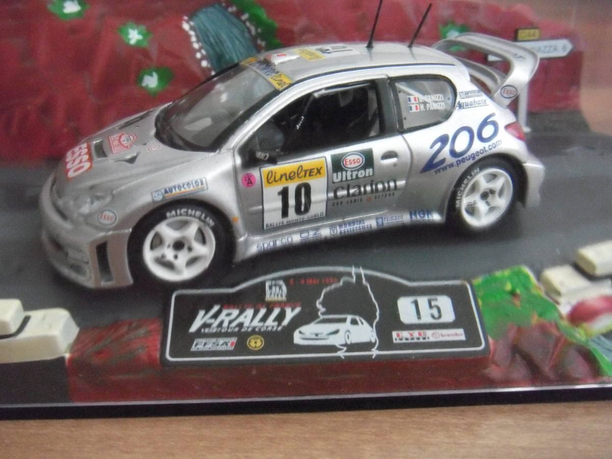 Amazon | ノレブ プジョー 206 WRC #10 NO.10 ミニカー エッソ PEUGEOT