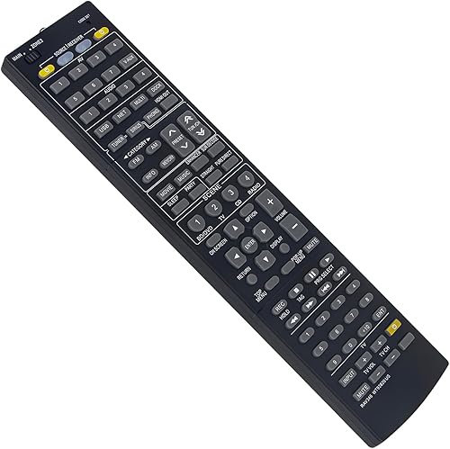 Allimity RAV346 WT92820US Replacement Remote Control Compatible with Yamaha AV R