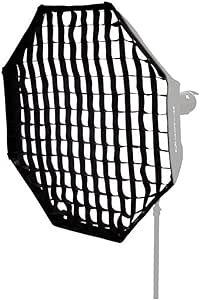 Reflettore Studio 18 Cm Con Griglia A Nido D'Ape 60° - Per Flash Bowens, Per Ritratti E Prodotti - Foto 13