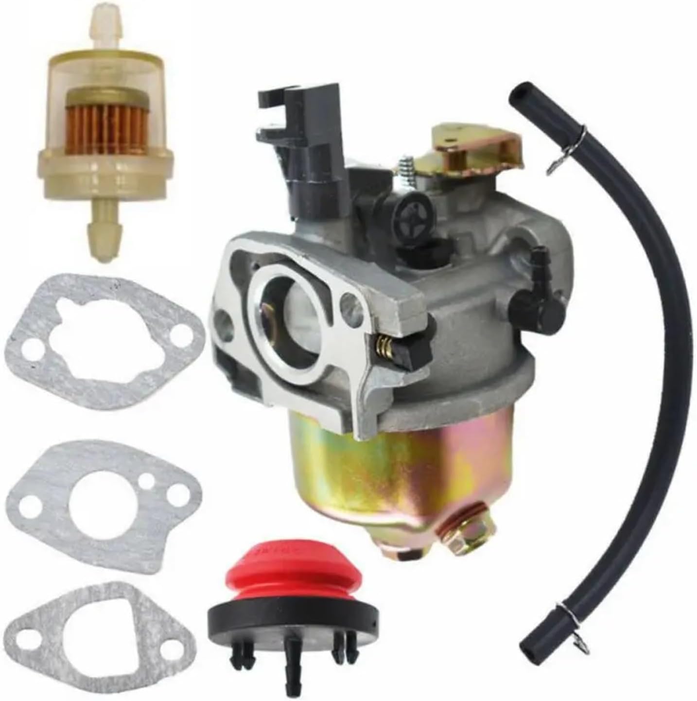 Carburetor Gasket Fuel Tube Kit Fit for OEM 951-10974 951-10974A 951-12705